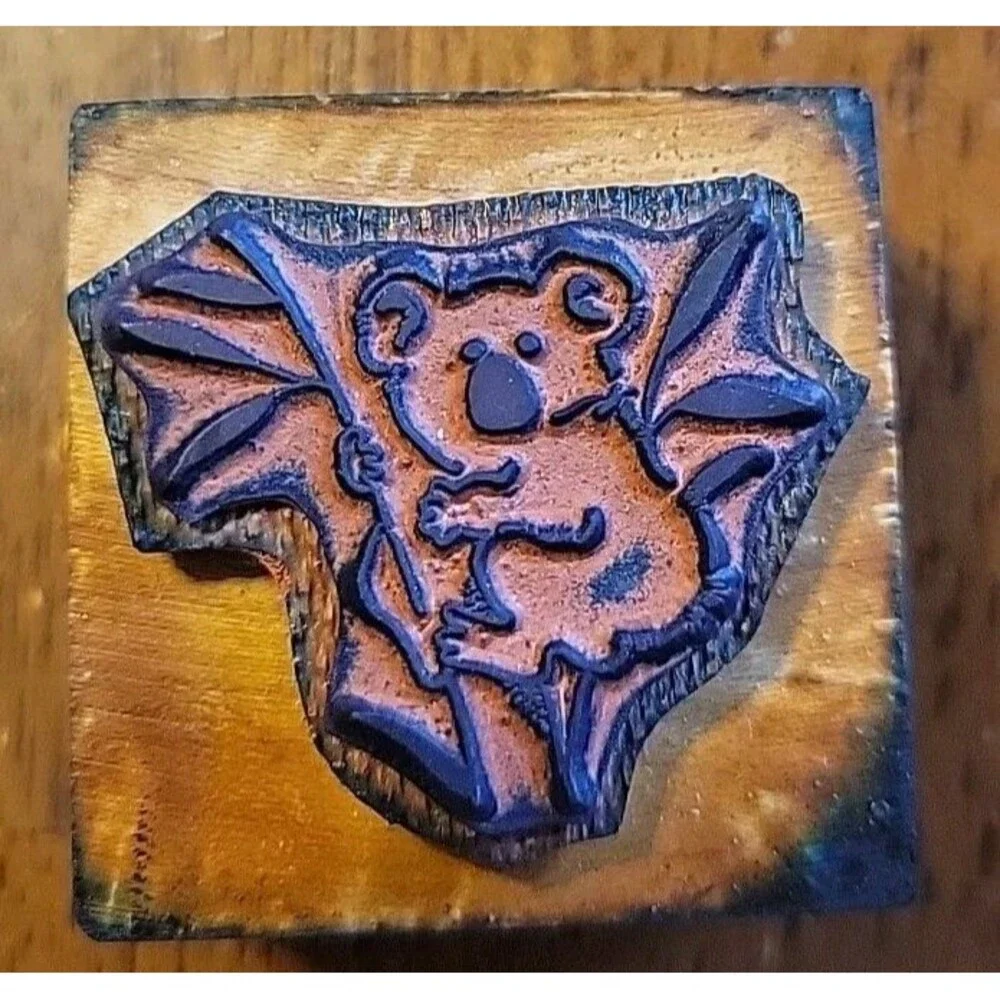Rubber Stamp - Koala - C-844 - Wood - 1988